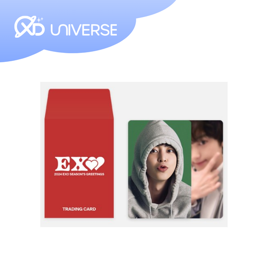 EXO 2024 SEASON'S GREETINGS RANDOM TRADING CARD (RED)