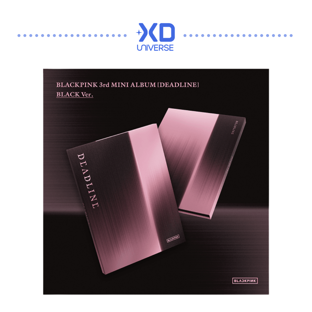 [KTOWN4U POB] BLACKPINK 3rd MINI ALBUM [DEADLINE] - BLACK Ver. / PINK Ver.