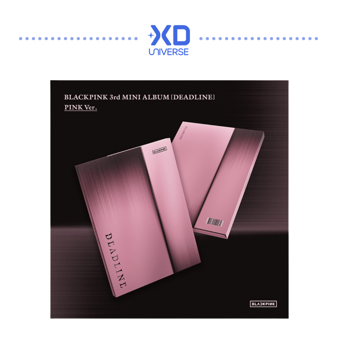 [KTOWN4U POB] BLACKPINK 3rd MINI ALBUM [DEADLINE] - BLACK Ver. / PINK Ver.