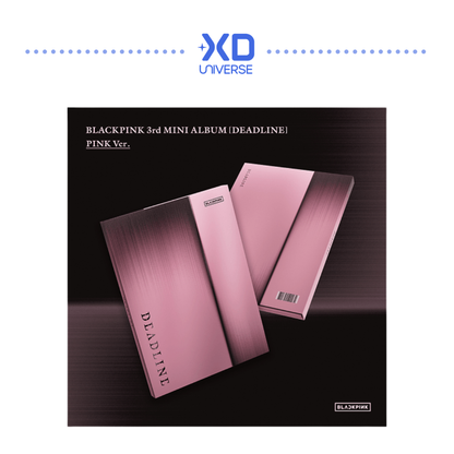 [KTOWN4U POB] BLACKPINK 3rd MINI ALBUM [DEADLINE] - BLACK Ver. / PINK Ver.