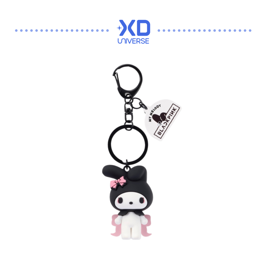 [BLACKPINK × My Melody] [My Melody] 3D rubber key ring