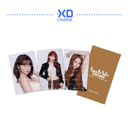 LE SSERAFIM [EASY CRAZY HOT ENCORE IN JAPAN] PHOTO CARD