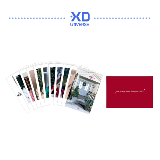 TWICE PHOTOCARD SET『JYP JAPAN POPUP STORE 2025』- [HOLIDAY MORNING]