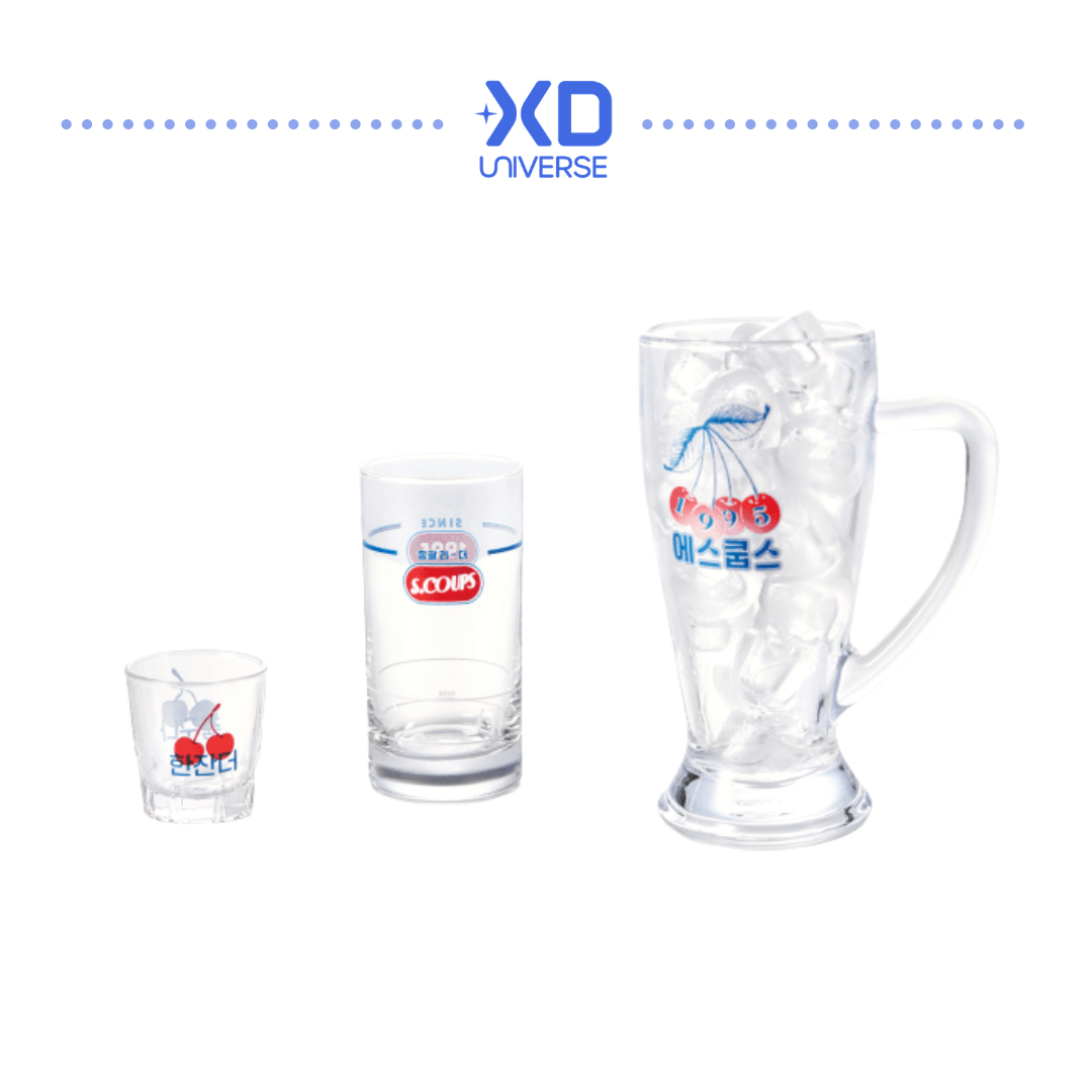 Artist-Made Collection by SEVENTEEN - [S.COUPS] Domino Glass Set