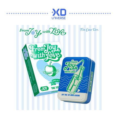 RED VELVET JOY - 1st Mini Album [From JOY, with Love] (Tin Case Ver.) (SMART ALBUM)