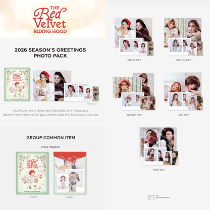 2026 Red Velvet SEASON'S GREETINGS MD PHOTO PACK