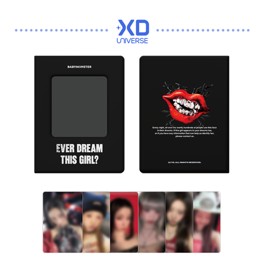 BABYMONSTER [WE GO UP] 'PSYCHO' OFFICIAL MD - PHOTOCARD COLLECT BOOK