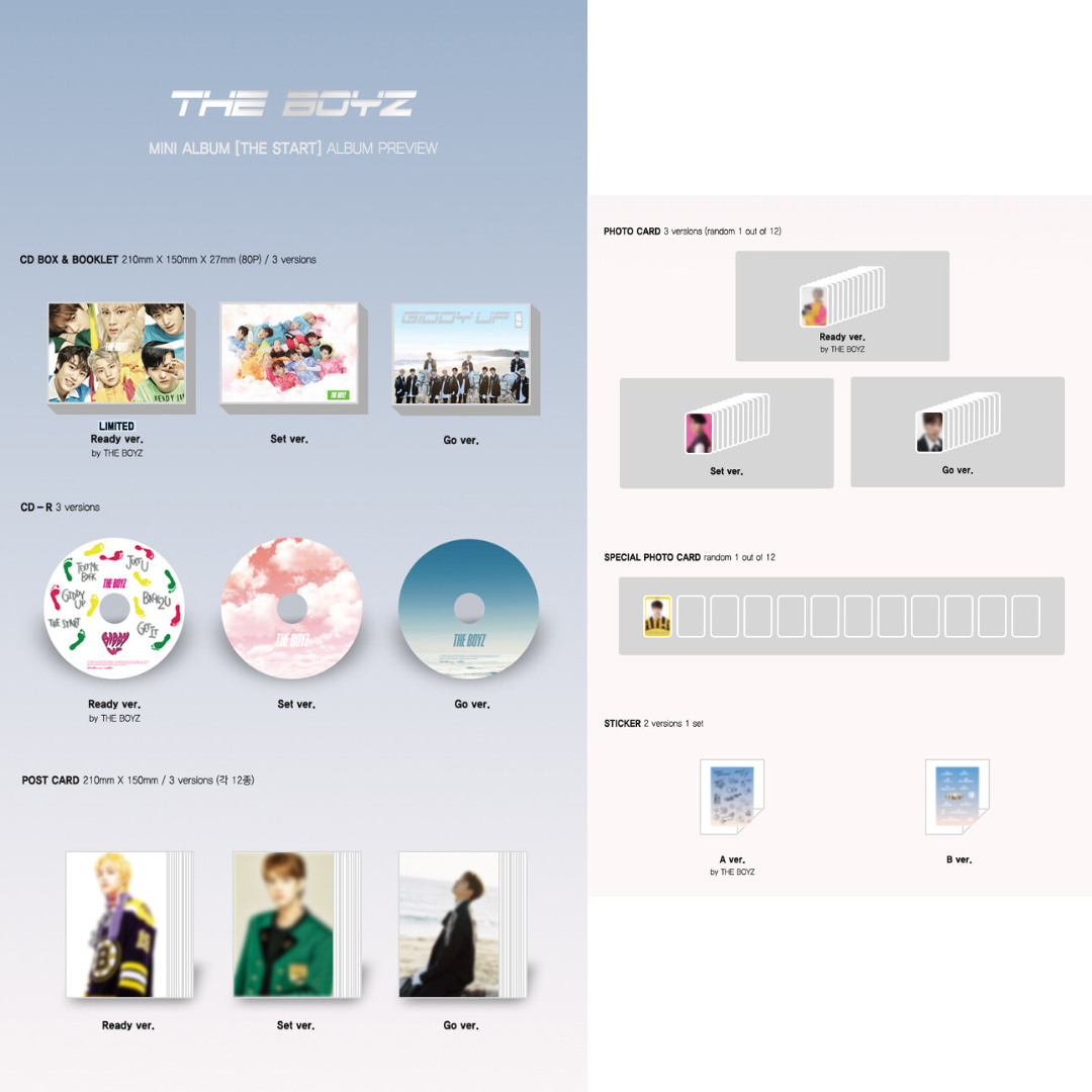 THE BOYZ - 2nd Mini Album [THE START]