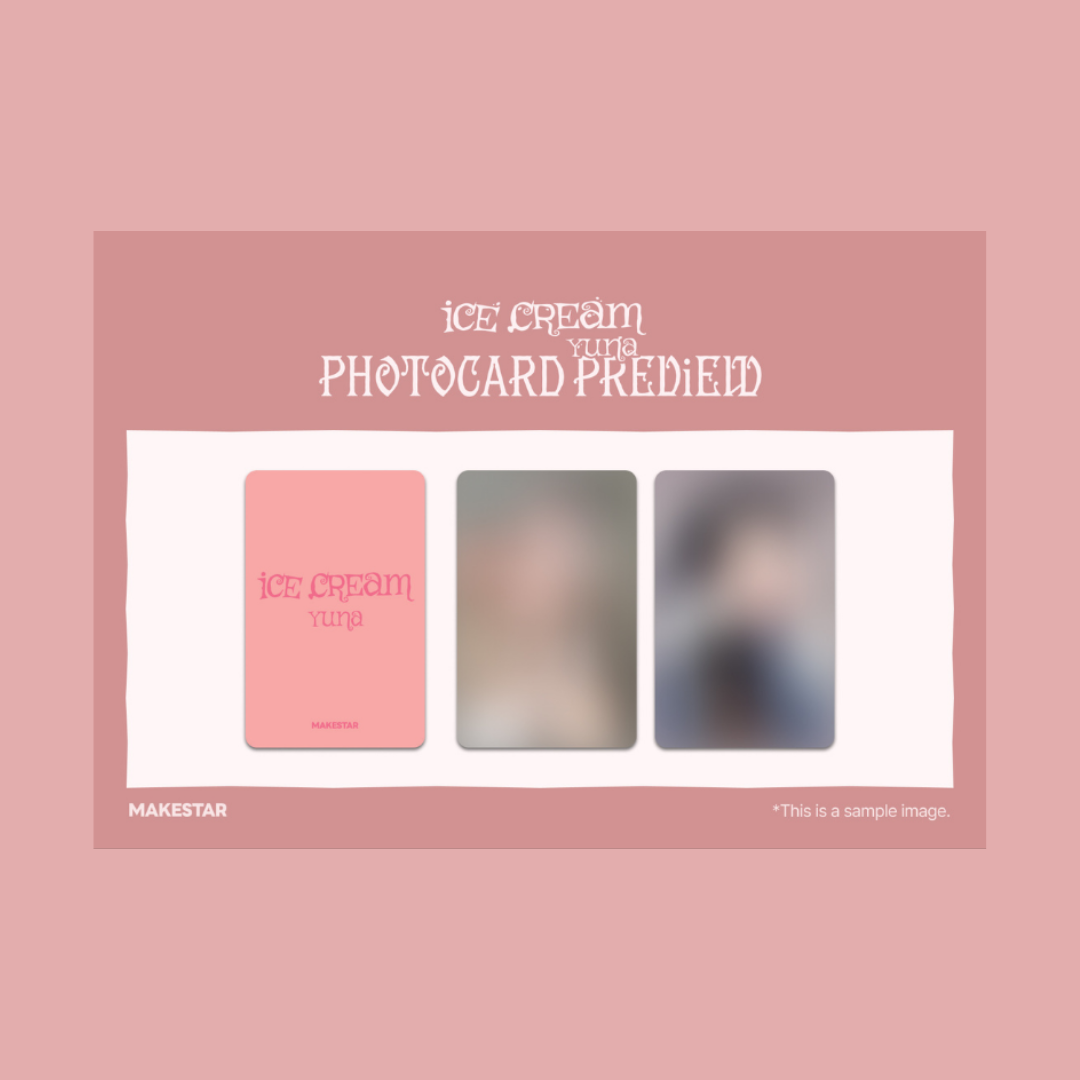 ITZY YUNA - <Ice Cream> ALBUM - MINI BAG VER.