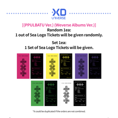 TXT TOMORROW X TOGETHER 8th mini album '7TH YEAR: When the Wind Stopped in the Thorns' - PPULBATU Ver. (Weverse Albums ver.)