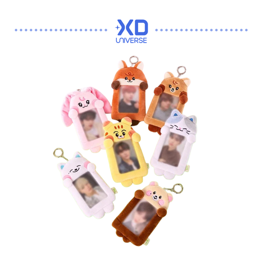 LINE FRIENDS NCT DREAM Dreamiez FOREST PLUSH PHOTO CARD HOLDER KEYRING
