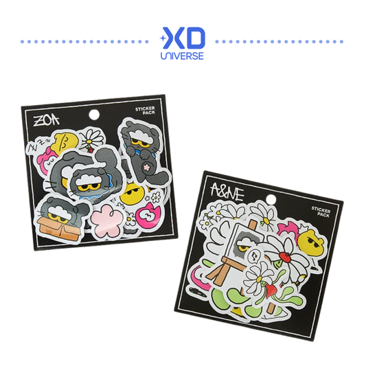 GD G-DRAGON ZO&FRIENDS LUCKY SHOP POP-UP - STICKER PACK