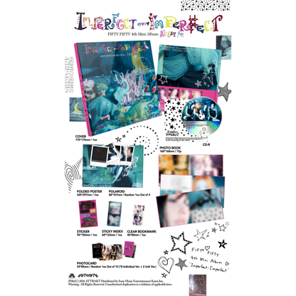 FIFTY FIFTY 4th Mini Album [Imperfect-I'mperfect]