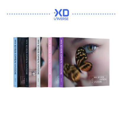 MEOVV 1st EP Album 'MY EYES OPEN VVIDE' Digipack Ver