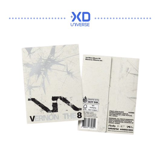 SEVENTEEN V8 1st Mini Album ‘V8’ - Weverse Albums Ver.