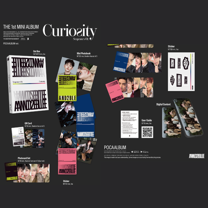 AND2BLE Mini 1st Album ‘Sequence 01: Curiosity’ - POCAALBUM ver.