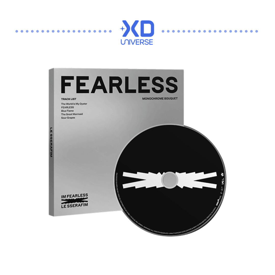 LE SSERAFIM 1st Mini Album [FEARLESS] (Monochrome Bouquet Ver.)