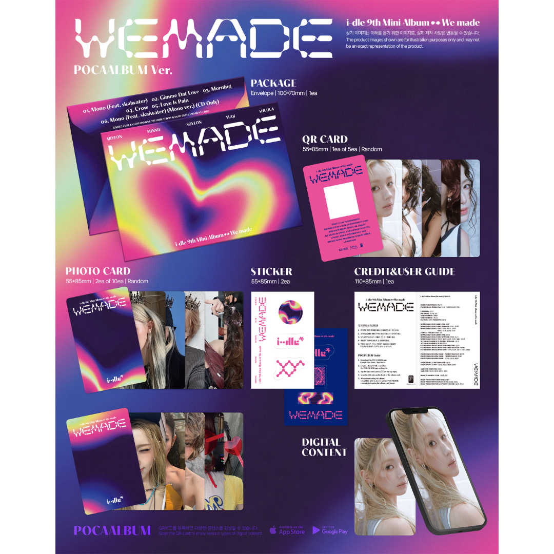 i-dle 9th Mini Album [We made] - POCAALBUM
