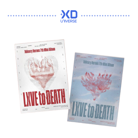 XDINARY HEROES 7th MINI ALBUM [LXVE to DEATH] (Random Ver.)
