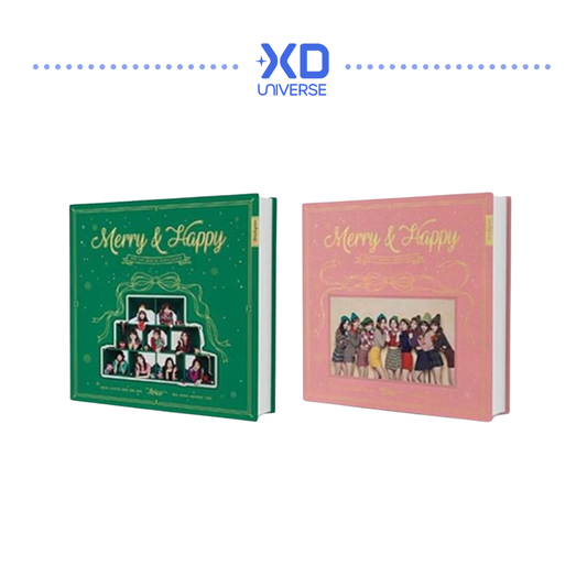 TWICE 1st Repackage Album [Merry & Happy]