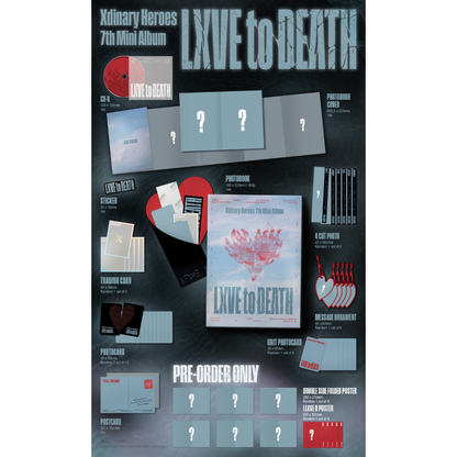 XDINARY HEROES 7th MINI ALBUM [LXVE to DEATH] (Random Ver.)
