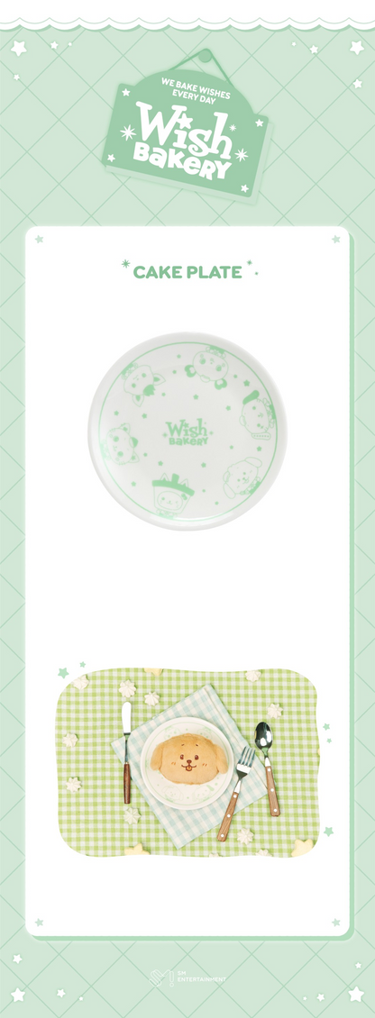 NCT WISH 2026 Pop-Up 'WISH BAKERY' Official MD Cake Plate