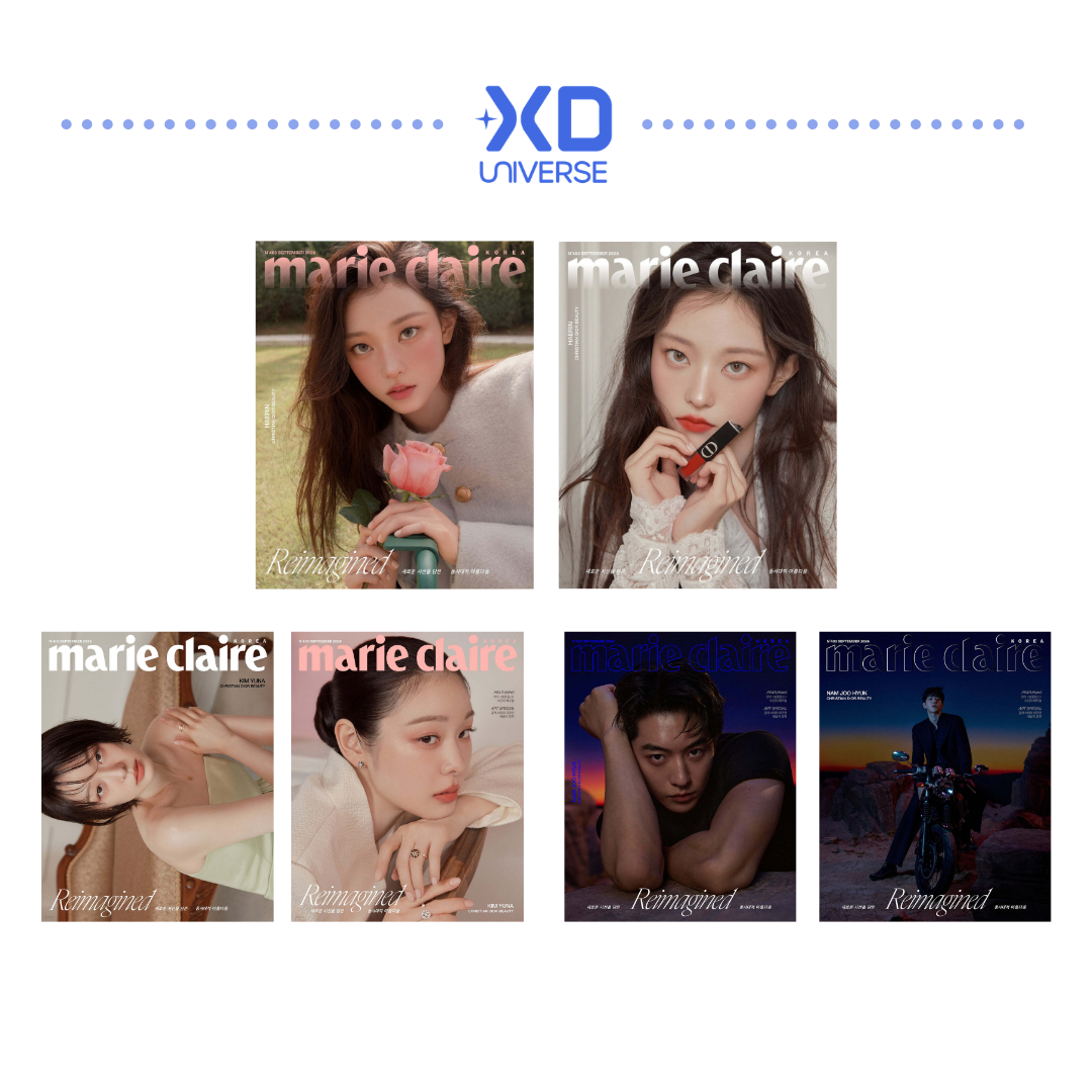 [PREORDER] New Jeans Haerin / Kim Yuna / Nam Joo-Hyuk Marie Claire Magazine (September 2026)
