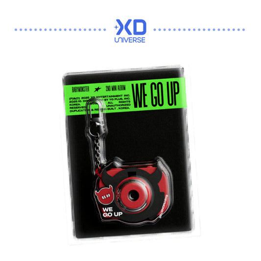BABYMONSTER 2nd Mini Album WE GO UP - MINI BEAM KEYRING