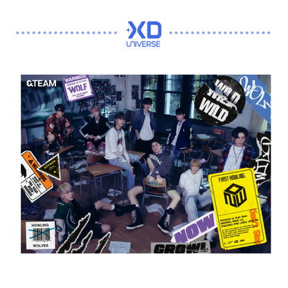 &TEAM - 1st ALBUM [First Howling : NOW] LIMITED EDITION A