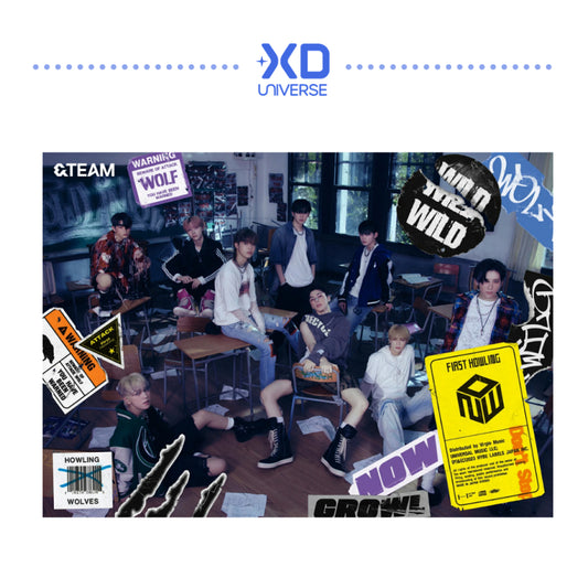 &TEAM - 1st ALBUM [First Howling : NOW] LIMITED EDITION A