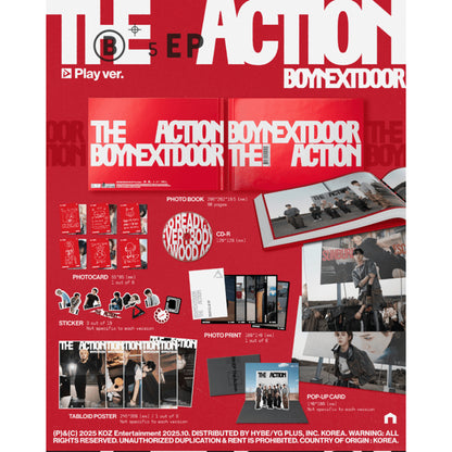 BOYNEXTDOOR 5th EP [The Action] (PHOTOBOOK Ver.)