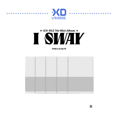i-dle 7th Mini Album 'I Sway' Pocaalbum version