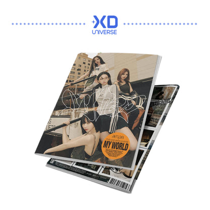 aespa 3rd Mini Album [MY WORLD] - Tabloid Ver