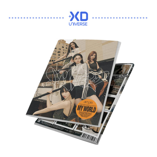 aespa 3rd Mini Album [MY WORLD] - Tabloid Ver