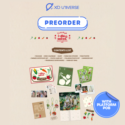 [PREORDER] i-dle 2026 SEASON'S GREETINGS [i-dle & Soil Co.]