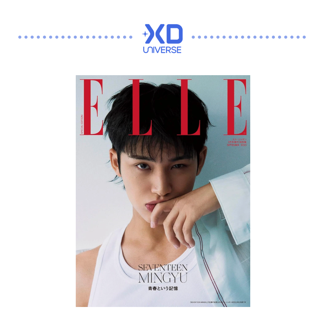 SEVENTEEN MINGYU - MAGAZINE - ELLE JAPAN