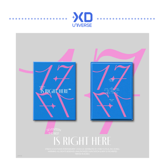 SEVENTEEN - BEST ALBUM [17 IS RIGHT HERE] (DEAR Ver.) (Random Ver.)