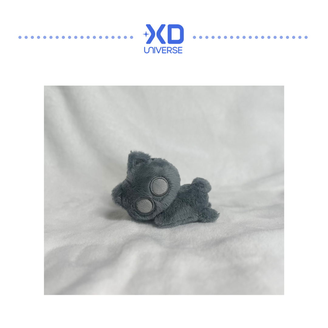 SEVENTEEN WONWOO 자냐옹 10cm Doll BY @nyangzzi GREY