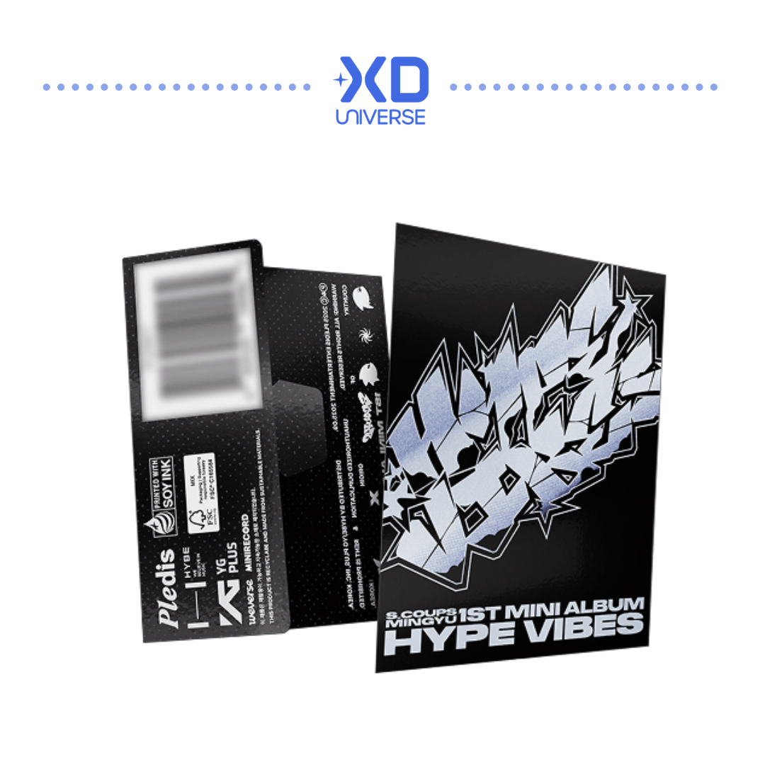 S.COUPS X MINGYU (SEVENTEEN) - 1st Mini Album 'HYPE VIBES' (Weverse Album ver.) (Random Ver.)