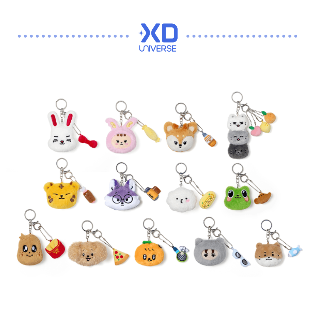 SEVENTEEN MINITEEN - Face Plush Keyring