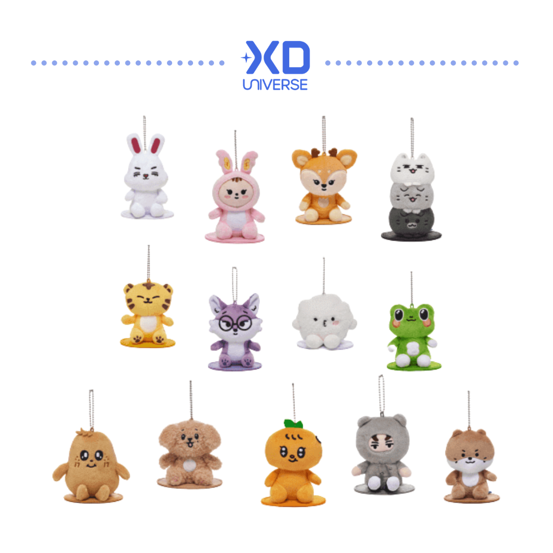 SEVENTEEN MINITEEN - MAGNET PLUSH KEYRING – XD UNIVERSE