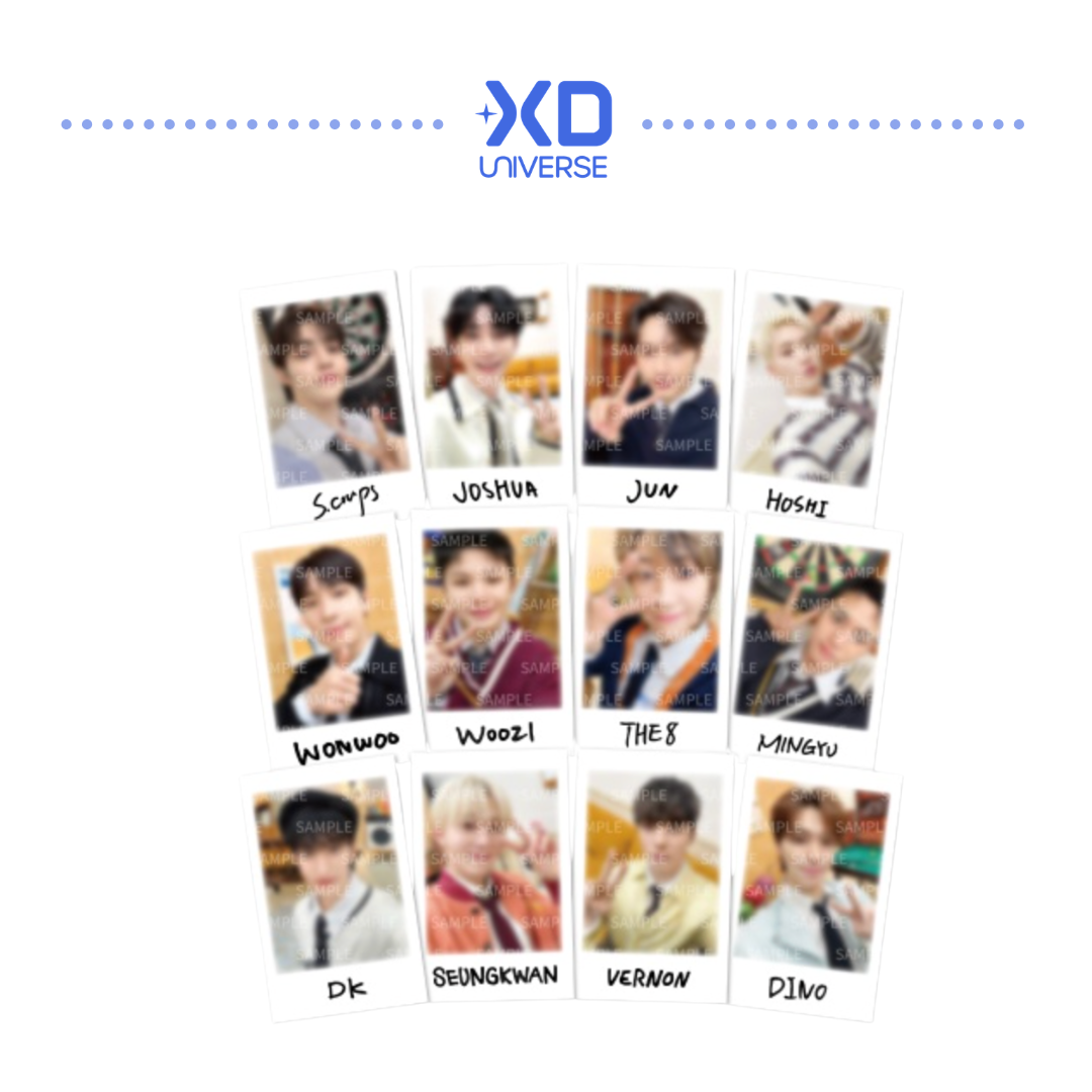 SEVENTEEN HOLIDAY FM - INSTANT STICKER CARD SEALED