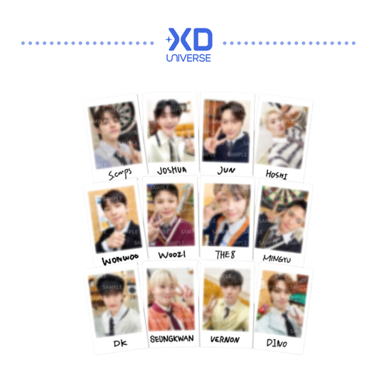 SEVENTEEN 2025 JAPAN FANMEETINB HOLIDAY OFFICIALMD - INSTANT STICKER CARD